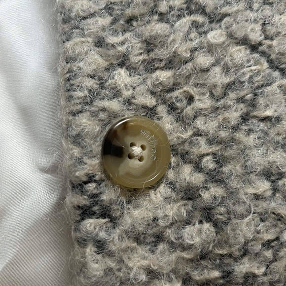 Wilfred Textured Cream Coat - Picture 10 of 16